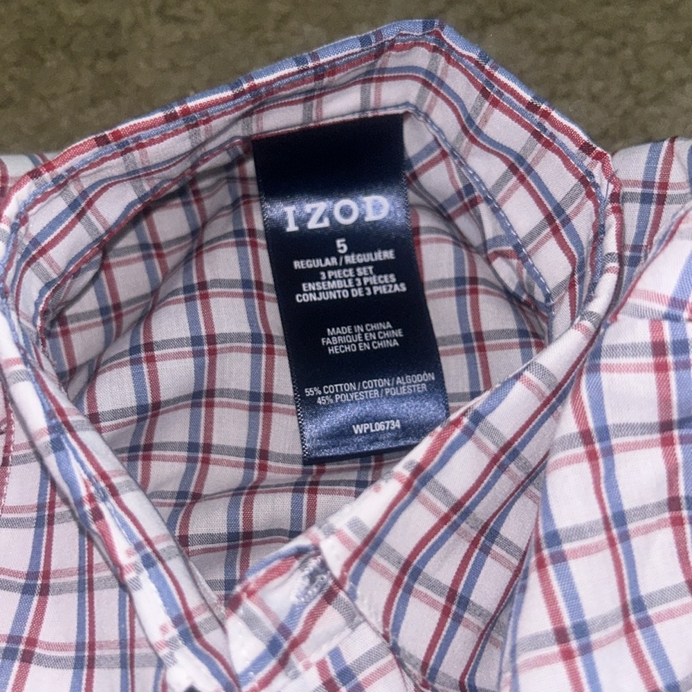 NWOT Kids boy shirt size 5 - Picture 2 of 3